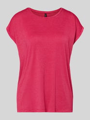 T-shirt o kroju relaxed fit z mieszanka wiskozy Model 'LAVA' od VERO MODA - 15