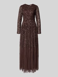 Maxi-jurk met ronde hals van LACE & BEADS - 17