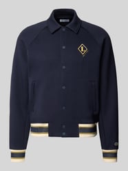 bluza rozpinana o kroju regular fit z mieszanki bawełny od Lacoste - 7