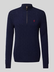 Pullover mit Kaschmiranteil von Polo Ralph Lauren Blau - 23