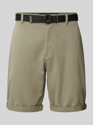 Regular Fit Chinoshorts mit Gürtel von Tom Tailor Denim - 1