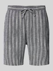 Regular Fit Shorts mit Tunnelzug von s.Oliver RED LABEL Blau - 6