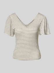 Regular Fit T-Shirt aus Viskose-Mix Modell 'GINA' von Vero Moda - 9