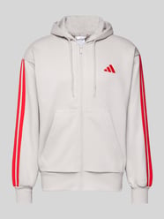 Sweatjack met capuchon van adidas Sportswear Beige - 6