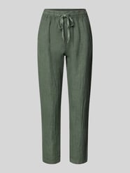 Leinenhose mit elastischem Bund von ZABAIONE - 2