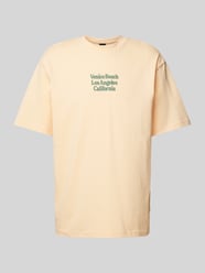 T-Shirt mit Rundhalsausschnitt von Only & Sons Orange - 12