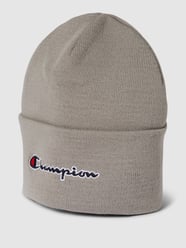 Beanie mit Label-Stitching Modell 'Beanie Cap' von CHAMPION Grau - 22