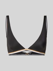 Top bikini z aplikacją z logo model ‘ICONIC TRINAGLE’ od BOSS - 24