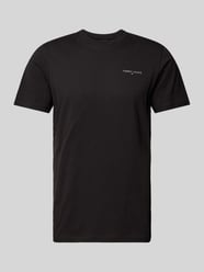T-Shirt mit Label-Print von Tommy Jeans Schwarz - 33