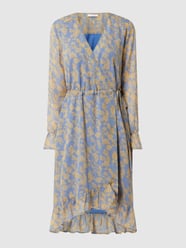 Jurk met all-over motief, model 'Zowy' van FREEBIRD Paars - 29