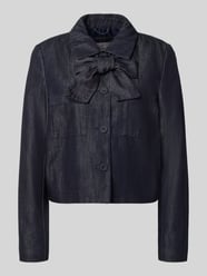 Blazer mit Schluppe und Brusttaschen von Christian Berg Woman Selection - 34