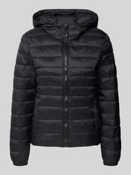 kurtka pikowana w kroju regular fit z kapturem model 'TAHOE' od ONLY - 7