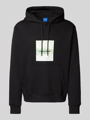 Hoodie mit Motiv-Print Modell 'VESTERBRO NEWTON' von Jack & Jones Schwarz - 17