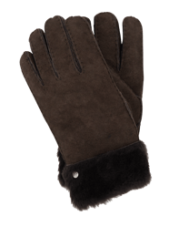 Handschuhe aus Lammshearling  von Pearlwood Braun - 46