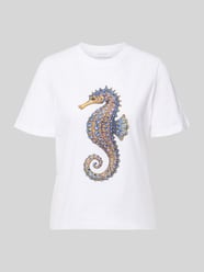 T-shirt met motiefprint en ronde hals van Rich & Royal - 2