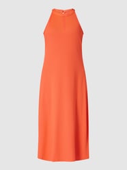 Midikleid mit Rippenstruktur Modell 'Inari' von ICHI Rot - 12