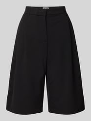 Korte loose fit broek met bandplooien van Review - 5