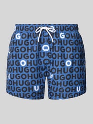 Badehose mit elastischem Bund Modell 'TORTUGA' von HUGO - 36