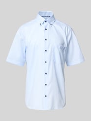 Comfort fit zakelijk overhemd met button-downkraag van ETERNA - 24