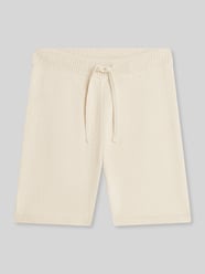 Regular Sweatshorts mit Tunnelzug von Tommy Hilfiger Beige - 5