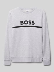 Sweatshirt met labelprint van Boss - 39