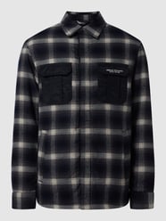 Hemdjacke mit Karomuster von ARMANI EXCHANGE Blau - 11