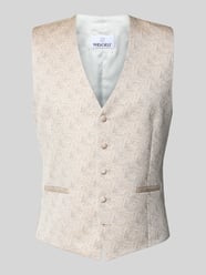 Kamizelka w kroju regular fit z dodatkiem wiskozy od WILVORST - 7