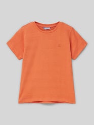T-Shirt mit Label-Badge von Mayoral Orange - 33