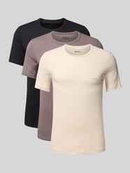 Regular Fit T-Shirt im 3er-Pack aus reiner Baumwolle von BOSS - 33