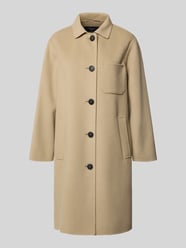 Regular Fit Wollmantel mit einreihiger Knopfleiste Modell 'ZENONE' von Weekend Max Mara - 30