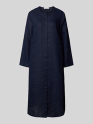 Leinenkleid mit durchgehender Knopfleiste von Christian Berg Woman - 7