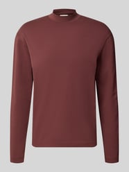 Longsleeve mit Stehkragen Modell 'MORITZO' von DRYKORN Bordeaux - 12