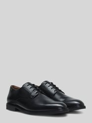 Buty sznurowane z naturalnej skóry bydlęcej model 'Ginsby_derb_lt' od HUGO - 46