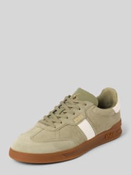 Sneakers van leer met vetersluiting, model 'HTR Aera' van Polo Ralph Lauren - 41