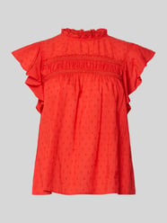 Regular Fit Blusentop aus reiner Baumwolle Modell 'TRINE' von VERO MODA - 35
