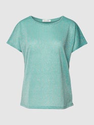 T-shirt in glanzend design van Christian Berg Woman Turquoise - 9