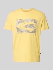 T-Shirt mit Logo und Rundhalsausschnitt von camel active - 2
