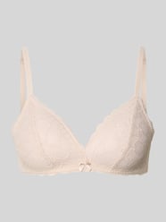 Triangel-BH mit Spitze und Schleifen-Detail von Jake*s Casual - 5