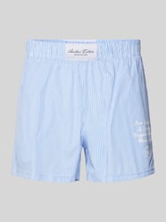 Regular Fit Pyjama-Shorts mit Label-Print von ANOTHER COTTON LAB - 17