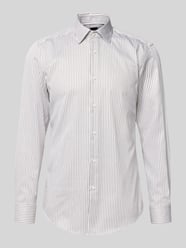 Slim Fit Businesshemd aus reiner Baumwolle Modell 'HANK' von BOSS Beige - 30