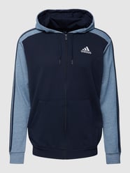 Sweatjacke mit Galonstreifen Modell 'MEL' von ADIDAS SPORTSWEAR Blau - 24