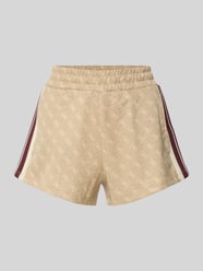Shorts mit Allover-Logo-Print Modell 'Jacquard' von GUESS Activewear - 36