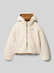 Kurtka z futerka o kroju regular fit z funkcją dwustronną model ‘MARIA LIFE’ od ONLY - 9