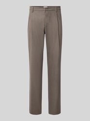 Straight Fit Hose mit Baumwoll-Anteil von ROY ROBSON Beige - 1