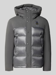 Kurtka pikowana z kieszeniami zapinanymi na zamek błyskawiczny model 'BROOK' od Blauer USA - 5
