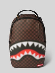 Rucksack mit Label-Patch Modell 'SHARKS IN PARIS' von Sprayground Braun - 30