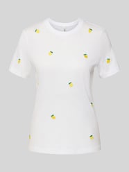 Regular fit T-shirt van puur biologisch katoen Model 'KETTY LIFE' van ONLY - 37