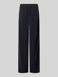 Schlupfhose mit seitlichen Label-Details und elastischem Bund von Marc Cain - 19