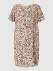 Jurk met dierenprint van Broadway NYC Bruin - 42