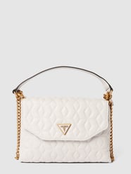 Handtasche mit Label-Details Modell 'ELENIA' von Guess Weiß - 21